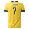 Fußballtrikots Schweden Sebastian Larsson 7 Heim Trikotsatz Euro 2020 Fußballtrikots Schweden Sebastian Larsson 7 Heim Trikotsatz Euro 2020